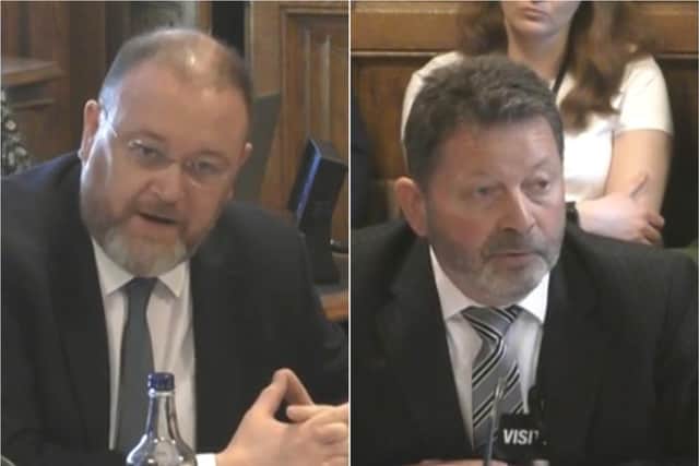 David Duguid questioned Mark Rough regarding Storm Otto.
