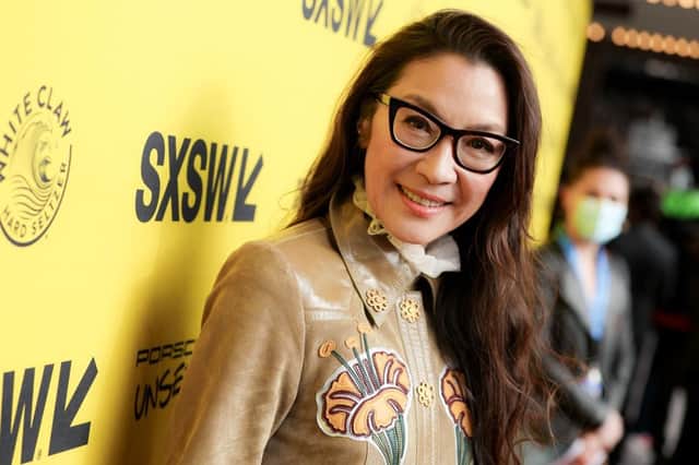 Michelle Yeoh attends the opening night premiere of "Everything Everywhere All At Once" during the 2022 SXSW Conference and Festivals at The Paramount Theatre on March 11, 2022 in Austin, Texas. (Photo by Rich Fury/Getty Images for SXSW)