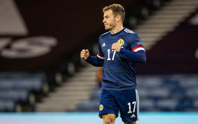 Fraser Fraser will miss the match in Belgrade through injury, which could be a significant blow for Scotland. Picture: SNS