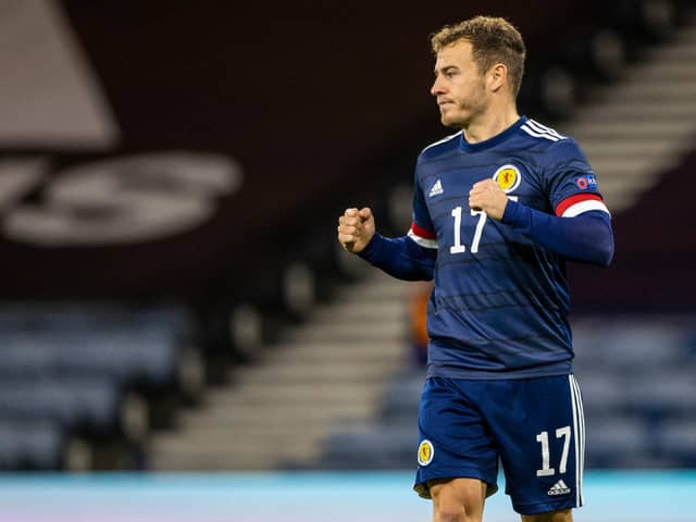 Fraser Fraser will miss the match in Belgrade through injury, which could be a significant blow for Scotland. Picture: SNS