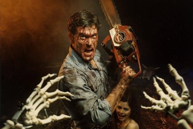 Sam Raimi is the directorial king of fun jump scares, so it's no surprise to see Ash vs Evil Dead sitting joint top for jump scares with a tally of 40 in season one.