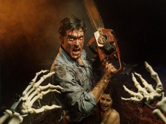 Sam Raimi is the directorial king of fun jump scares, so it's no surprise to see Ash vs Evil Dead sitting joint top for jump scares with a tally of 40 in season one.