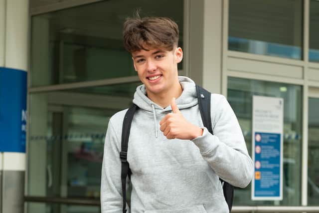 Former Hearts youngster Aaron Hickey is wanted by Celtic. Picture: SNS