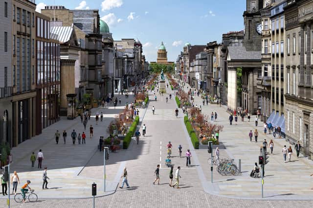 A vision: How George Street could look under new proposals.