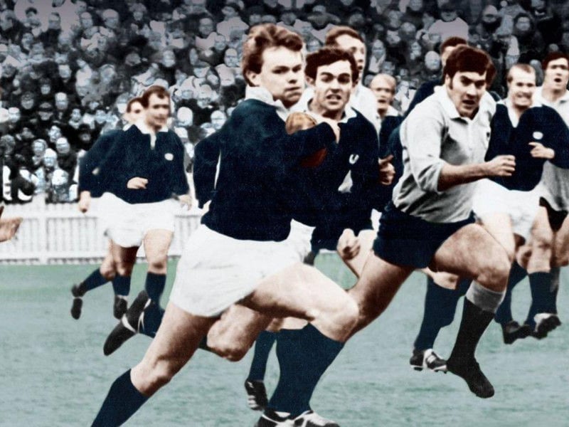 Two players tie for the title of Scotland's fourth most prolific scorer of tries. The first is winger Ian Smith who ran over the line 24 times in just 32 matches from 1924–1933.