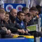 Rangers manager Giovanni van Bronckhorst is under pressure. (Photo by Rob Casey / SNS Group)