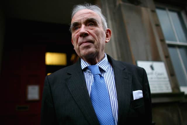 Ian Hamilton KC, who became famous for his role in taking the Stone of Destiny from Westminster Abbey and was a well-respected advocate, has died aged 97. (Photo by Jeff J Mitchell/Getty Images)