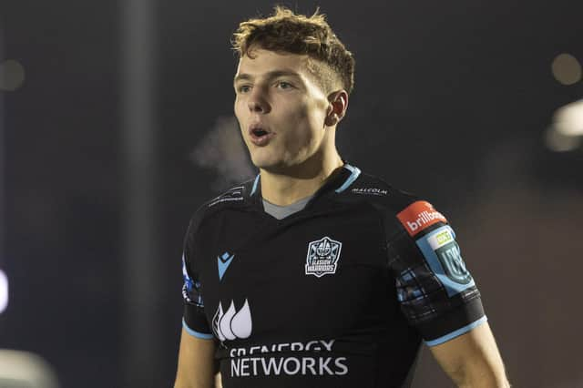 Glasgow Warriors scrum-half Jamie Dobie has undergone surgery on ankle injury and will be out for 12-14 weeks. (Photo by Ross MacDonald / SNS Group)