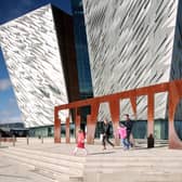 The Titanic Experience explores the story of the ship itself, those on it and those who built it, and Belfast at the turn of the 20th century and its social and economic fabric. Pic: Visit Belfast