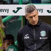 Nick Montgomery has left Hibs less than a year in charge.