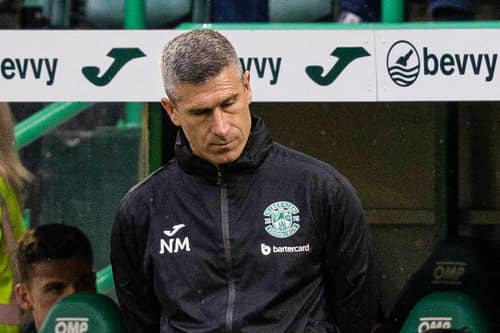 Nick Montgomery has left Hibs less than a year in charge.