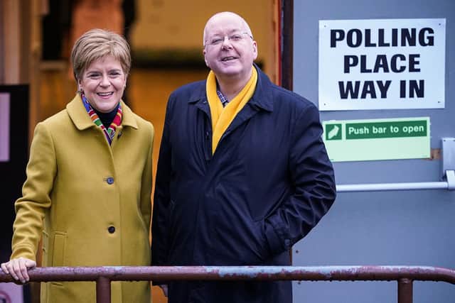 Former SNP chief executive Peter Murrell, the husband of Nicola Sturgeon, was charged in connection with the embezzlement of funds from the party. Picture: Jeff J Mitchell/Getty Images