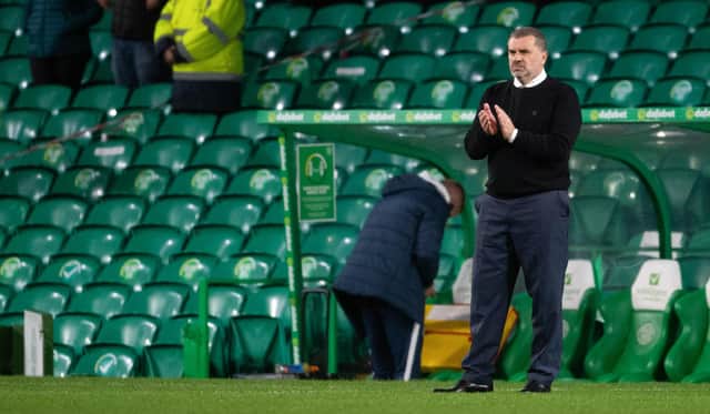 Celtic manager Ange Postecoglou. (Photo by Ross MacDonald / SNS Group)