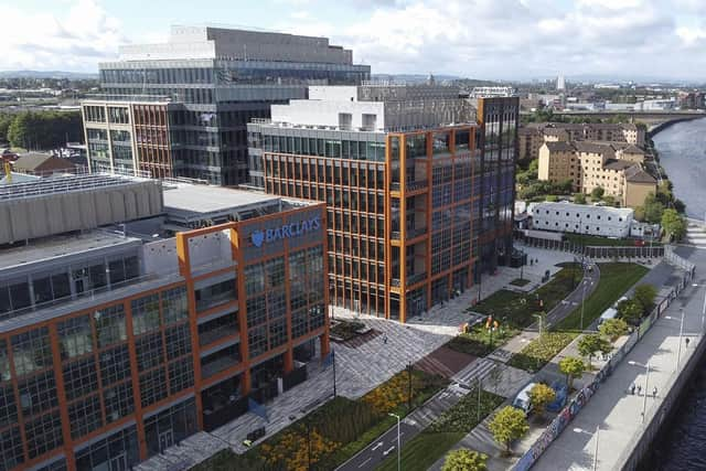 Barclays’ state-of-the art campus on the banks of the Clyde will house 4,000 employees by the end of the year