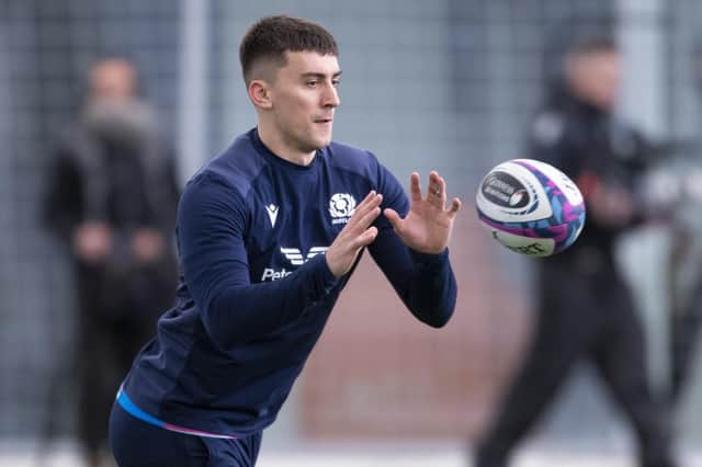Cameron Redpath has been picked on the bench for Scotland.  (Photo by Ross MacDonald / SNS Group)