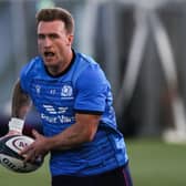 Stuart Hogg training with Scotland at Oriam this week. (Photo by Craig Williamson / SNS Group)