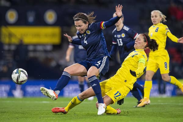 Scotland Women and Ukraine drew 1-1 in November.