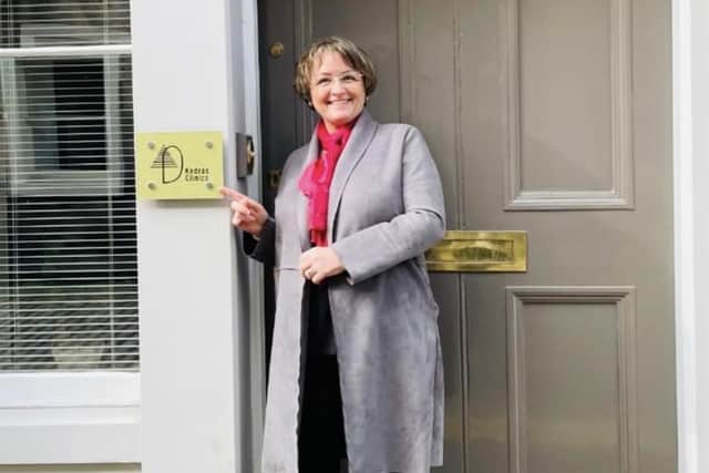 Dawn Harris, CEO of Kedras Clinics, says: 'Our next step is to see how we can continue our growth to open more clinics across the UK.' Picture: contributed.
