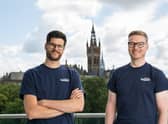 From left: Willo co-founders Andrew Wood and Euan Cameron. Picture: Elaine Livingstone.
