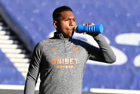 Rangers striker Alfredo Morelos could be on the move this summer after helping his side to the Scottish Premiership title last term. Picture: SNS
