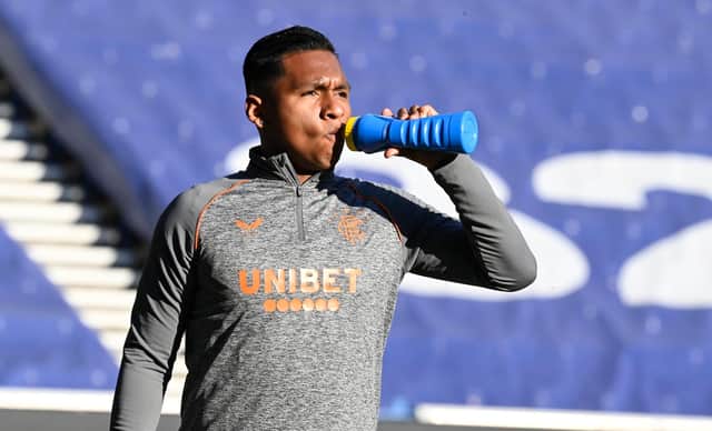 Rangers striker Alfredo Morelos could be on the move this summer after helping his side to the Scottish Premiership title last term. Picture: SNS