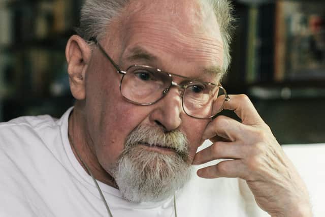 Alasdair Gray was honoured as the first winner of the Saltire Society's lifetime achievement awards for services to Scottish literature in 2019, weeks before he passed away at the age of 85. Picture: Peter McNally