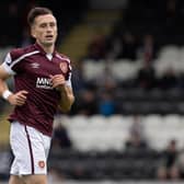Aaron McEneff wants to keep his Hearts place.