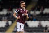 Aaron McEneff wants to keep his Hearts place.