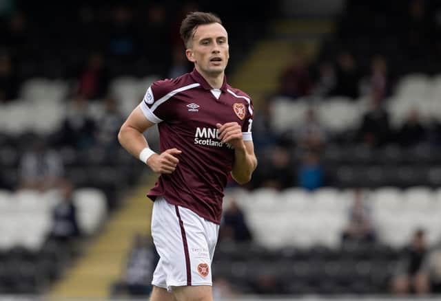 Aaron McEneff wants to keep his Hearts place.