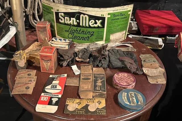 Some of the trinkets and treasures recovered during the refurbishment of the Edinburgh Playhouse. Picture: Edinburgh Playhouse