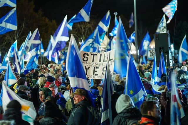 Scottish independence supporters can take comfort from at least one recent poll (Picture: Peter Summers/Getty Images)