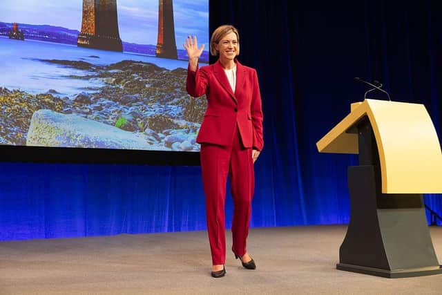 Jenny Gilruth this week condemned 'rote learning, the shallow learning that was applied in England' after pupils south of the Border scored better than Scottish ones in the Pisa tables (Picture: Paul Reid/Getty Images)