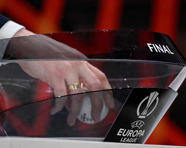Roma and Sevilla will contest the Europa League final in Budapest. (Photo by FABRICE COFFRINI/AFP via Getty Images)