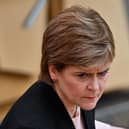 Scotland's First Minister Nicola Sturgeon. Picture: Jeff J Mitchell/POOL/AFP via Getty Images
