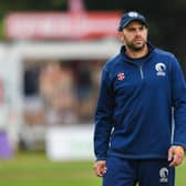 Scotland captain Kyle Coetzer will stand down after the ICC Cricket World Cup League 2 tri-series fixture against the UAE. (Photo by Mark Scates / SNS Group)