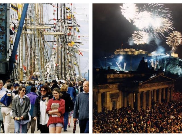 Take a look through our photo gallery for a nostalgic trip back to Edinburgh in 1995.
