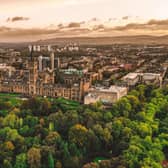 The University of Glasgow is recognised as one of the city skyline's most distinctive buildings.