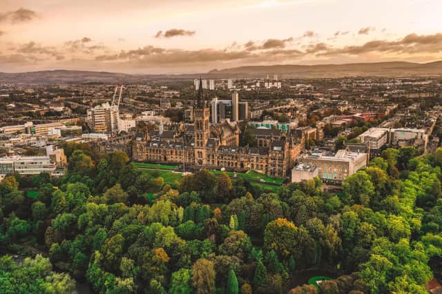 The University of Glasgow is recognised as one of the city skyline's most distinctive buildings.