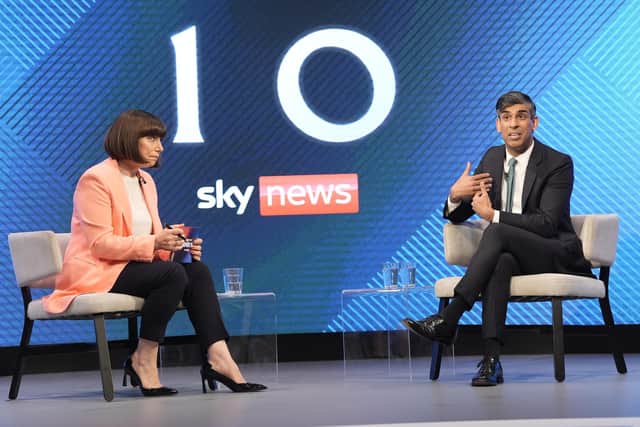 Prime Minister Rishi Sunak was booed or groaned at throughout the event.
