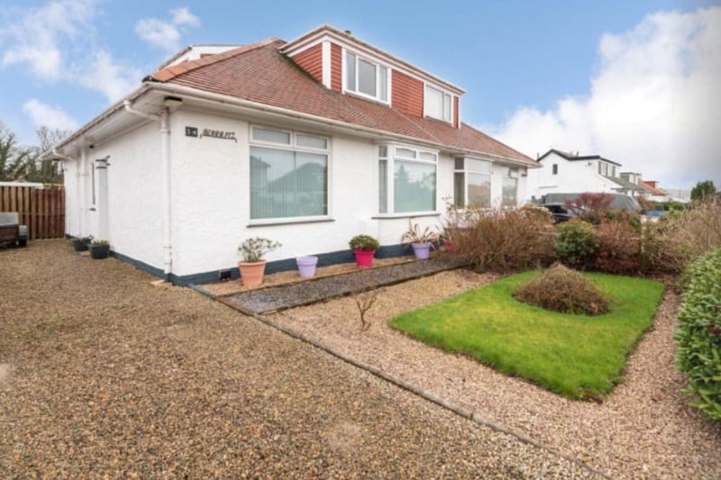 A (relatively) affordable £245,000 could see you move to the charming North Ayrshire town of Largs, located on the Forth of Clyde. The semi-detached home on Beachway, as the name suggests, is just a short walk from the beach and has four bedrooms. Contact Slater, Hogg & Howison for more information.