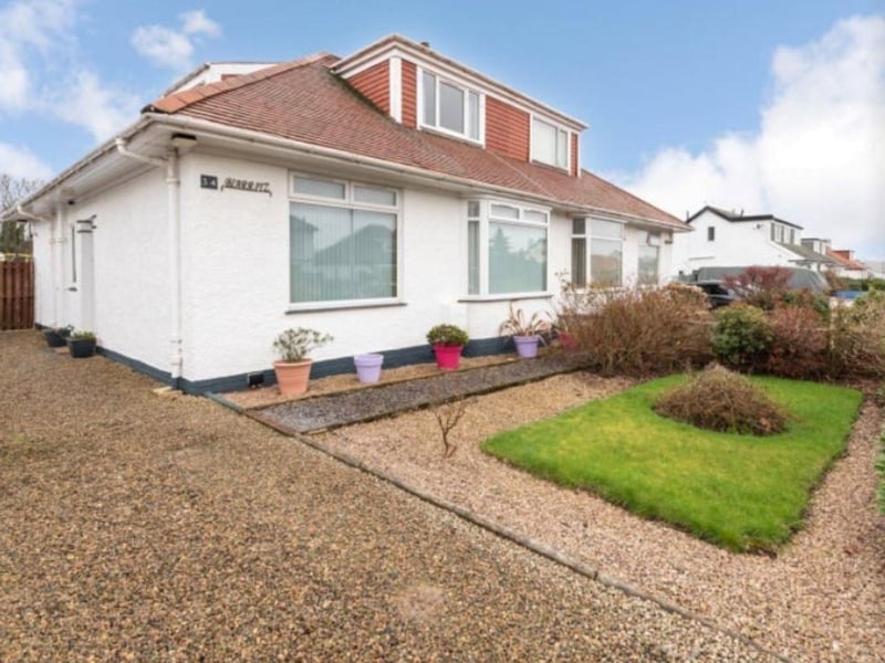A (relatively) affordable £245,000 could see you move to the charming North Ayrshire town of Largs, located on the Forth of Clyde. The semi-detached home on Beachway, as the name suggests, is just a short walk from the beach and has four bedrooms. Contact Slater, Hogg & Howison for more information.