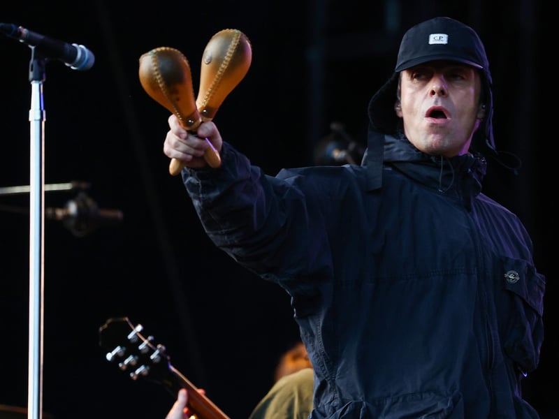 Liam Gallagher performs during day one of the TRNSMT