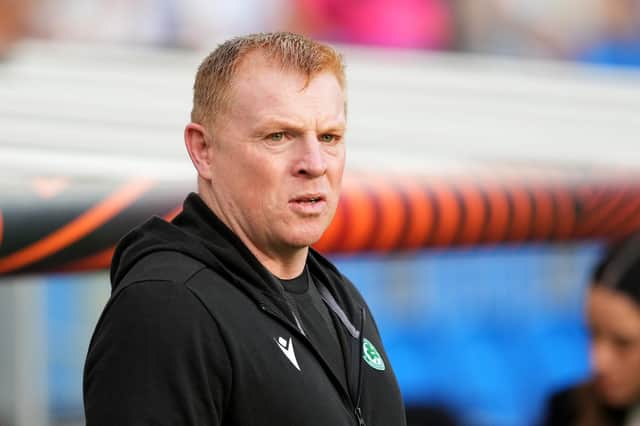 Neil Lennon is currently in charge of Omonia Nicosia in Cyprus and will welcome Manchester United to the island on Thursday.
