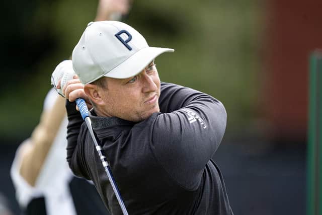 Graeme Robertson, pictured playing in the 151st Open, won the latest event on the Golfbreaks Get Back to Golf Tour. Picture: Tom Russo.