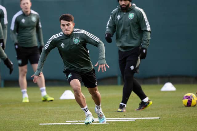 Celtic's Alexandro Bernabei is set to start against Kilmarnock after being overlooked during the Old Firm derby against Rangers. (Photo by Craig Williamson / SNS Group)