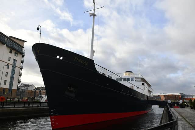 Moored at Alexandra Dock, Fingal received 792 'excellent' reviews out of 844 Tripadvisor reviews. Picture: NationalWorld