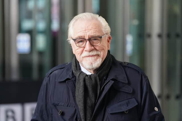 Brian Cox, leaves BBC Broadcasting House in London, after appearing on the panel of BBC One current affairs programme, Sunday with Laura Kuenssberg.