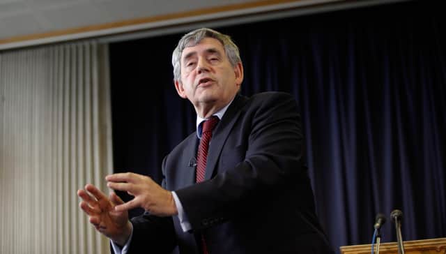 Gordon Brown has warned of the combined risk of Covid-19 and a no deal Brexit