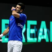 Novak Djokovic will play at the Australian Open after receiving a medical exemption for unvaccinated players. (Photo by Clive Brunskill/Getty Images)