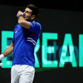Novak Djokovic will play at the Australian Open after receiving a medical exemption for unvaccinated players. (Photo by Clive Brunskill/Getty Images)
